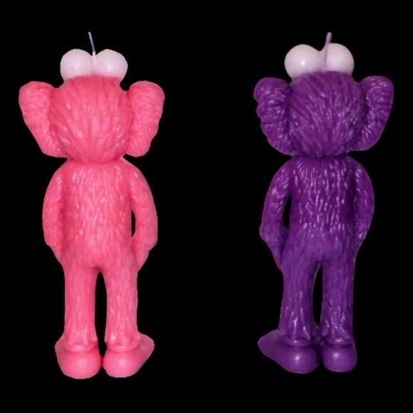 Designer Art Custom Hand Poured Kaws Candle BFF Gift Set - Picture 8 of 14